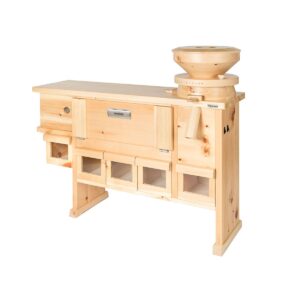 Moara profesionala cu piatra WALDNER Industry, cu sistem de cernere, 240 gr/min, 1100W